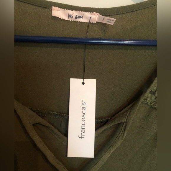 Olive Green midi dress - Picture 6 of 10